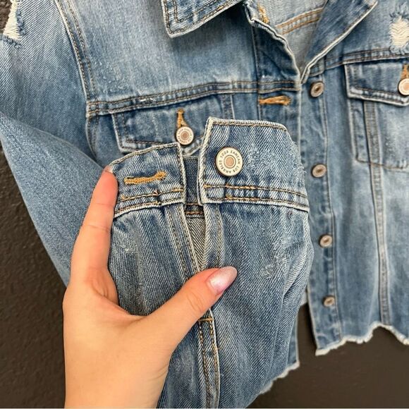 KanCan WILSON DENIM JACKET - Picture 11 of 15